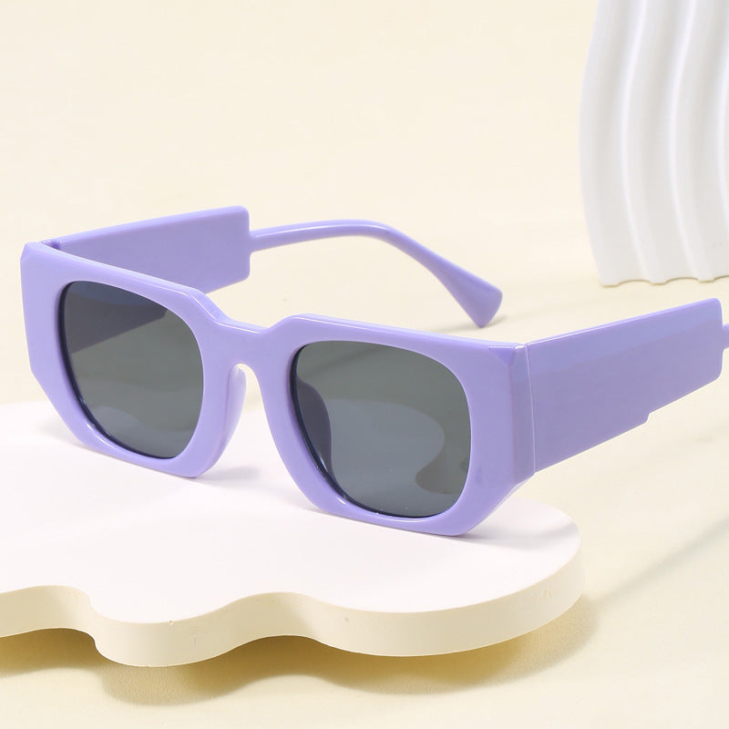 Women geometric oversized sunglasses with wide design Bowlift