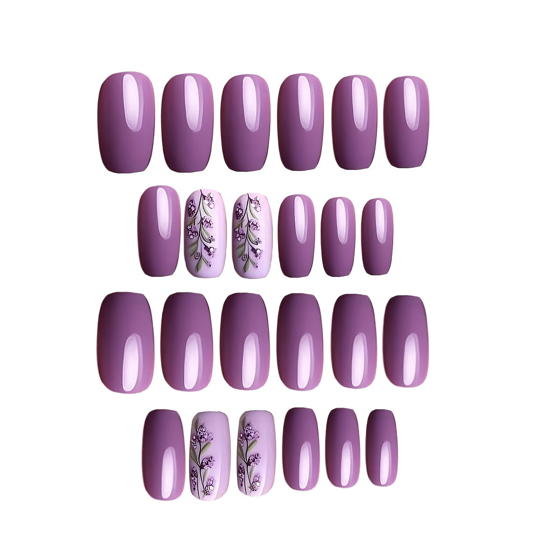 Floral Embellished Nail Art Set Bowlift