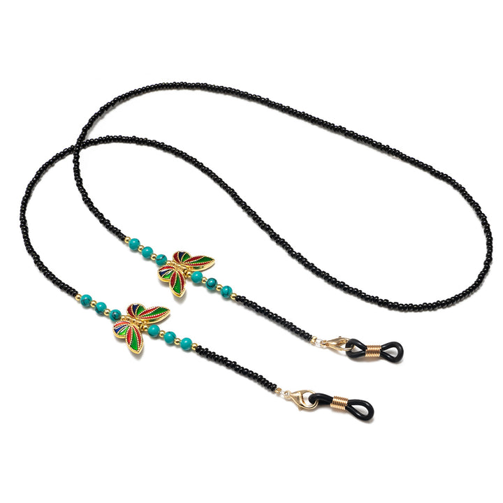 Decorative Beaded Eyewear Holder Bowlift