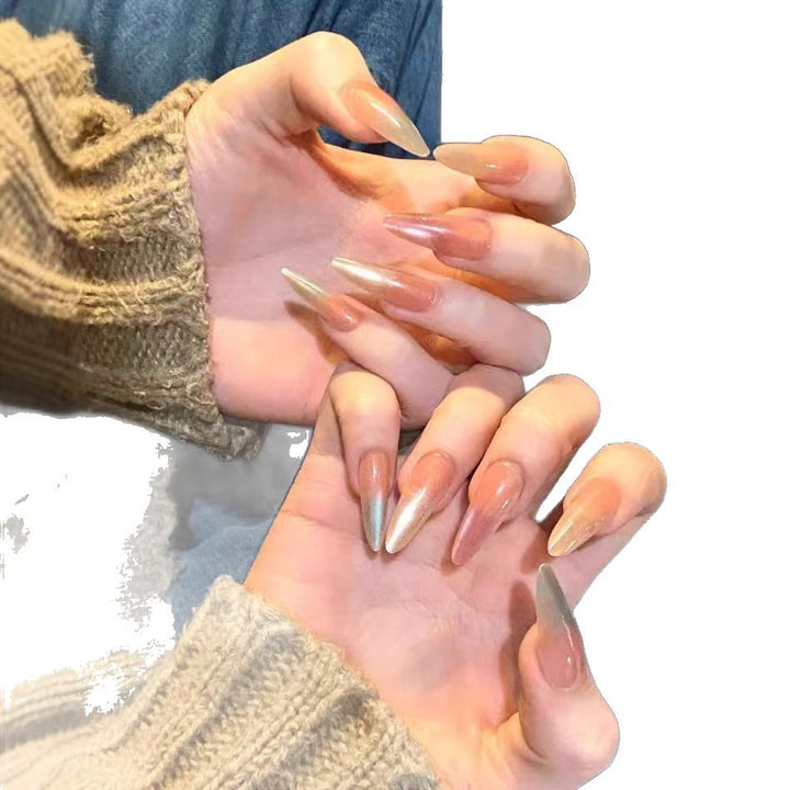 Luxury Gel Finish Press-On Nail Set Bowlift