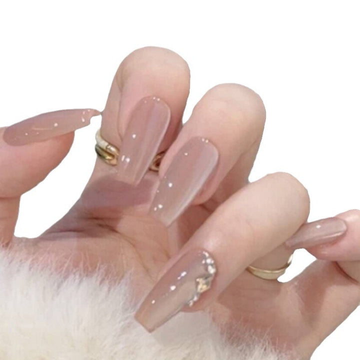 Elegant Sculpted Press-On Nails Bowlift