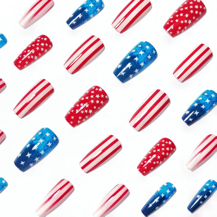 Patriotic Nail Art Bowlift 1788155374