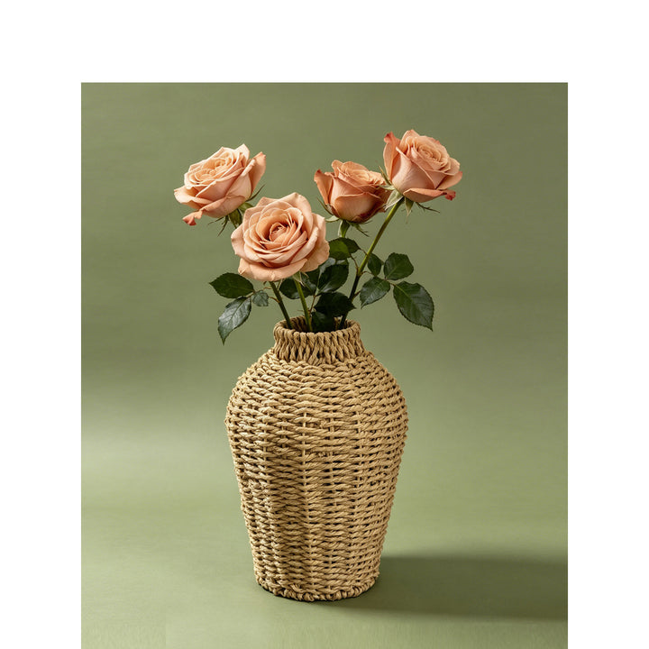 Handwoven Seagrass Decorative Vase Basket Bowlift