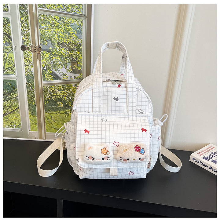 Adorable Plush Animal-Themed Backpack