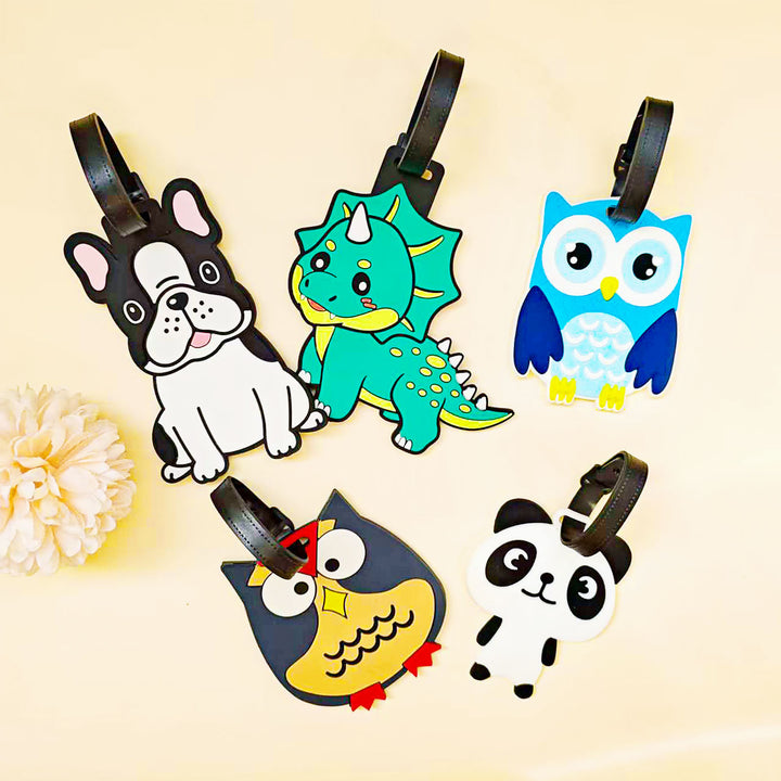 Unisex Owl-Shaped Luggage Tag Bowlift