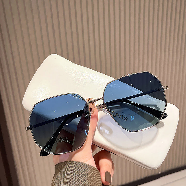 Ladies fashionable octagonal sunglasses Bowlift