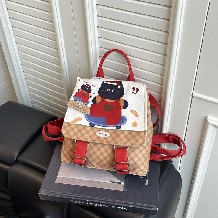 Illustrated Children’s Canvas Backpack