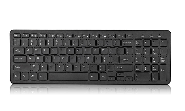 Funk keyboard and mouse combination with slim design Bowlift