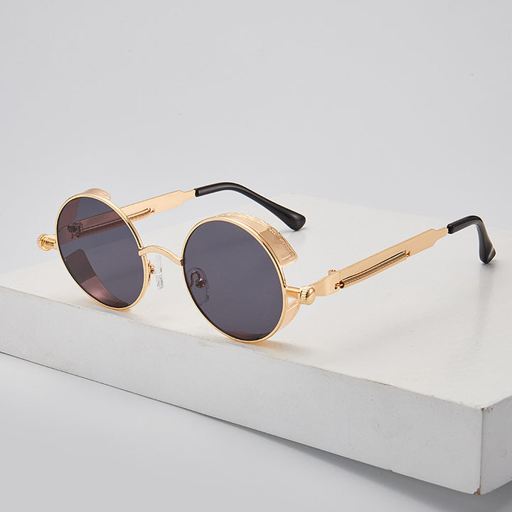 Women's retro-inspired round sunglasses with special lenses Bowlift