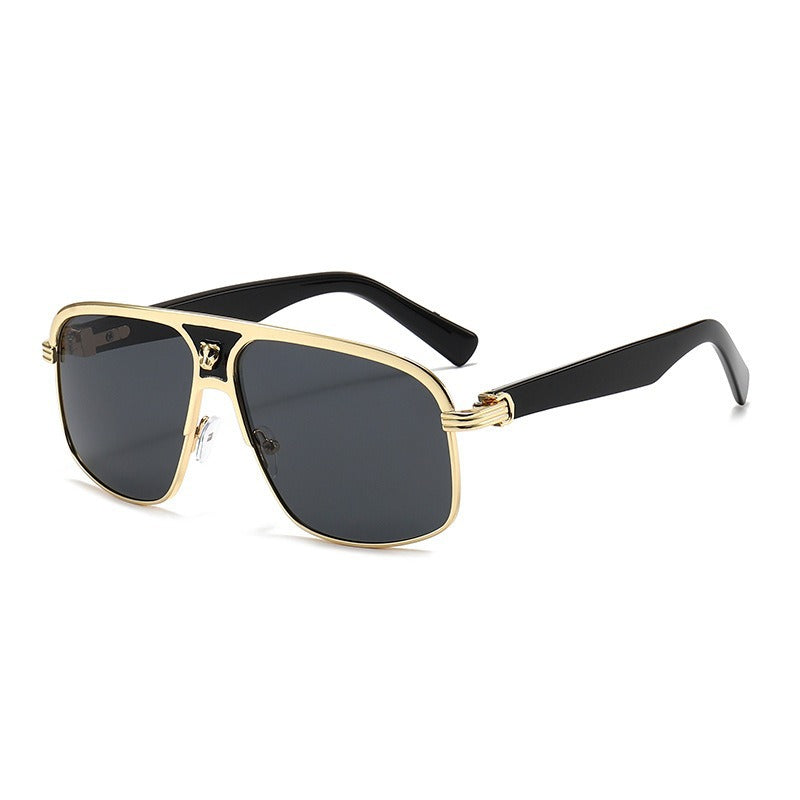 Men's Bold Fashion-Driven Shield Sunglasses Bowlift