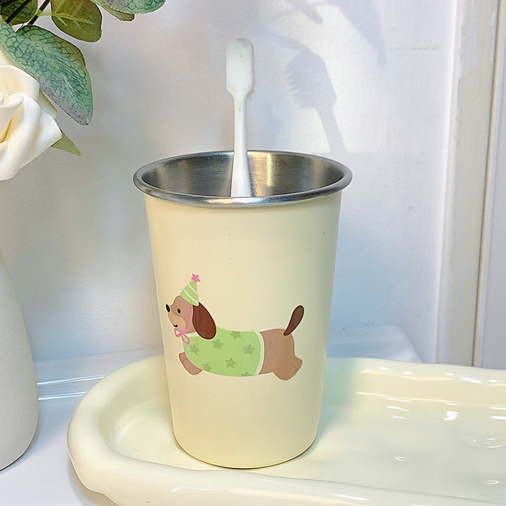 Toothbrush holder with cute dog design Bowlift