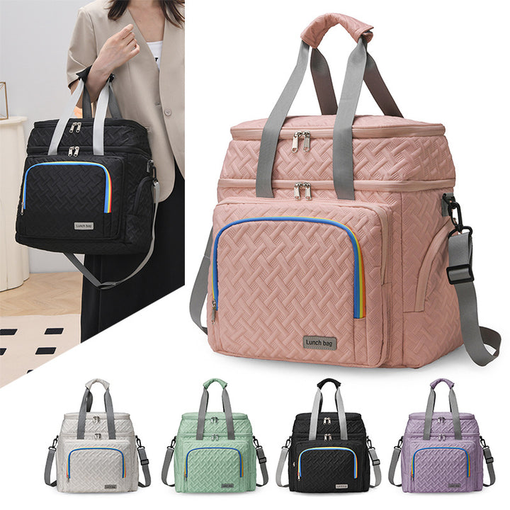 Multi-Compartment Insulated Lunch Bag Bowlift