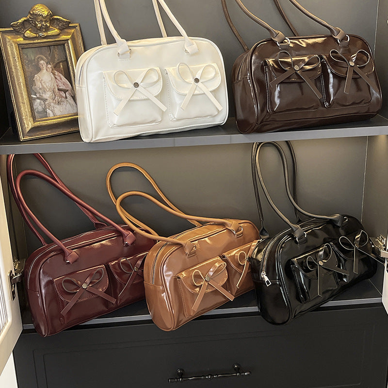 Modern Handheld Satchel Bag Bowlift