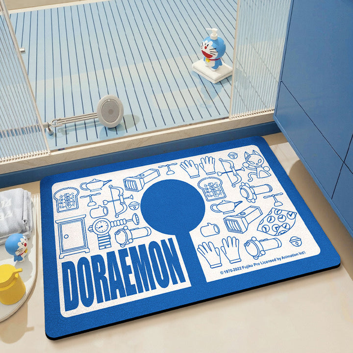 Cartoon Character Bath Mat Bowlift 1786113338