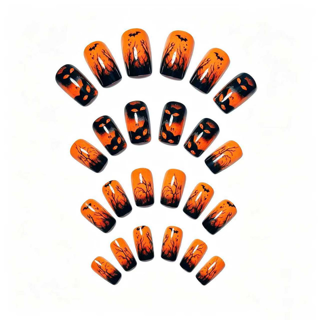 Halloween-Themed Artistic Nail Wraps Bowlift