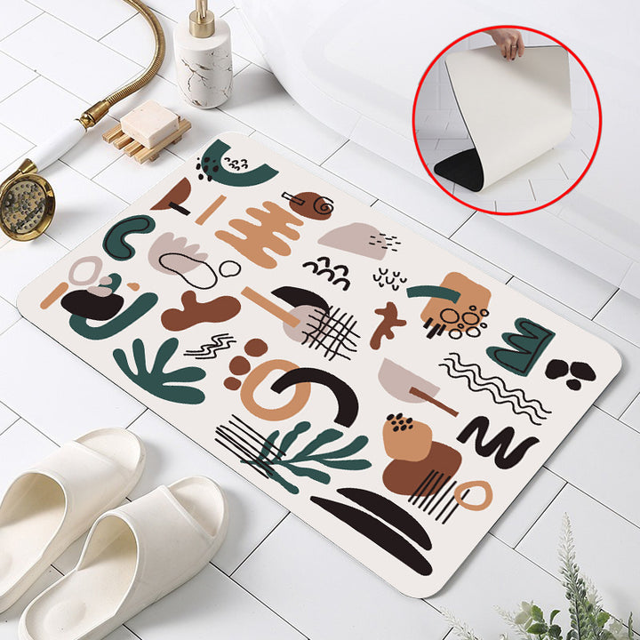 Decorative Comfort Bath Mat