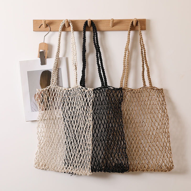 Net carry bag with ergonomic handles Bowlift