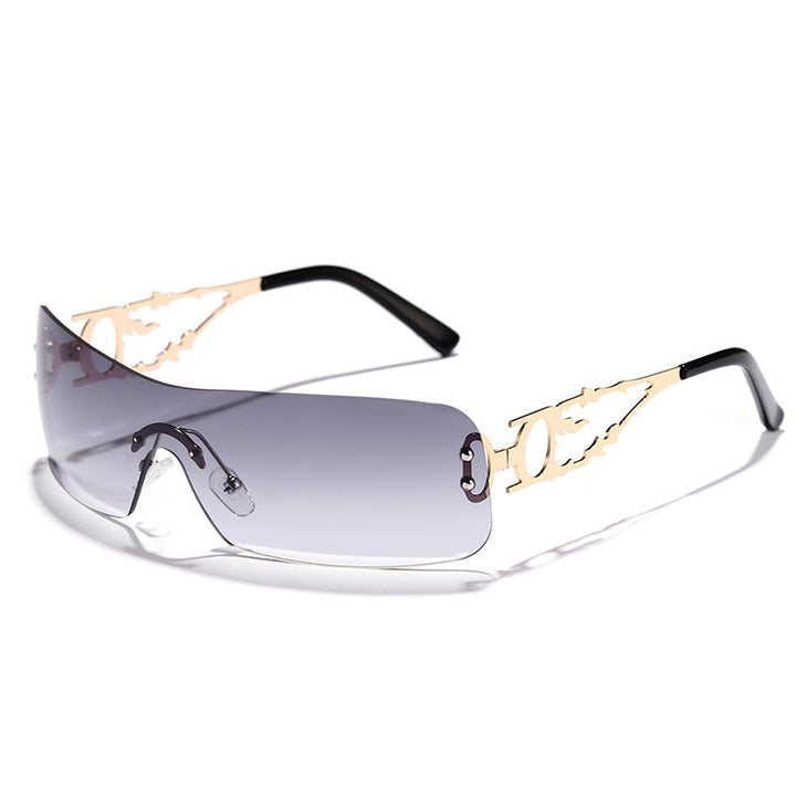 Women's fashionable sports sunglasses with innovative design and UV protection Bowlift