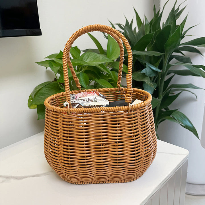 Women Handwoven Basket Bowlift