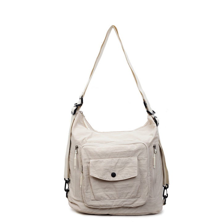 Versatile Multi-Pocket Shoulder Bag Bowlift