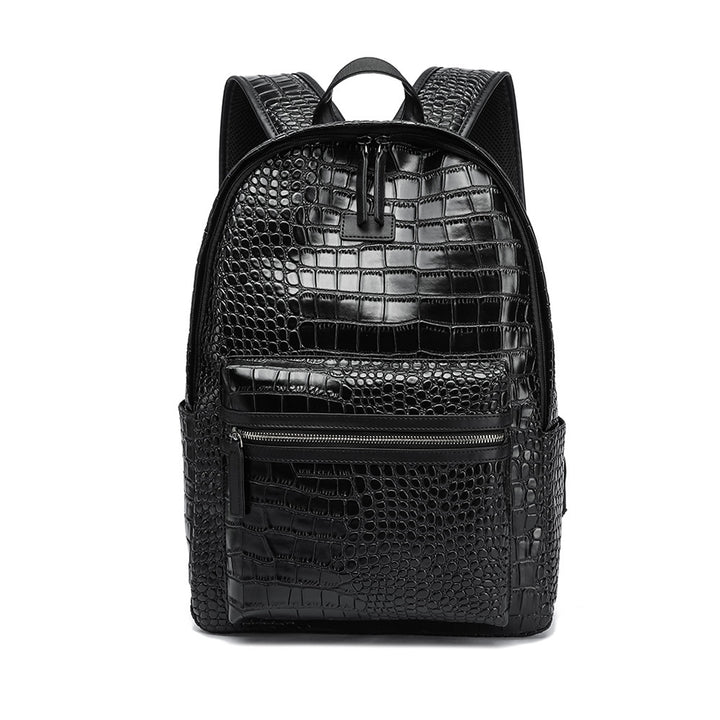 Elegant Backpack in Crocodile Look Bowlift