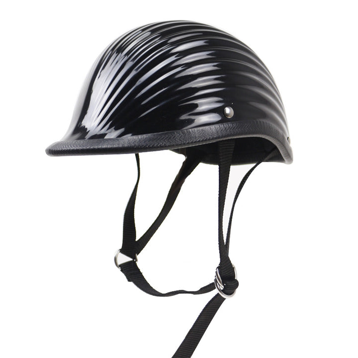 Retro Protective Motorcycle Helmet Bowlift
