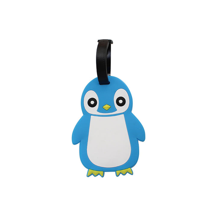 Unisex Cute Penguin Luggage Tag Bowlift