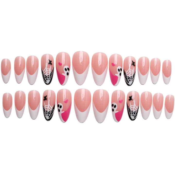 Creatively designed Halloween artificial nails Bowlift