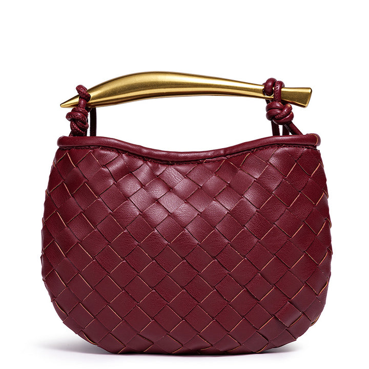 Stylish Woven Handbag Bowlift