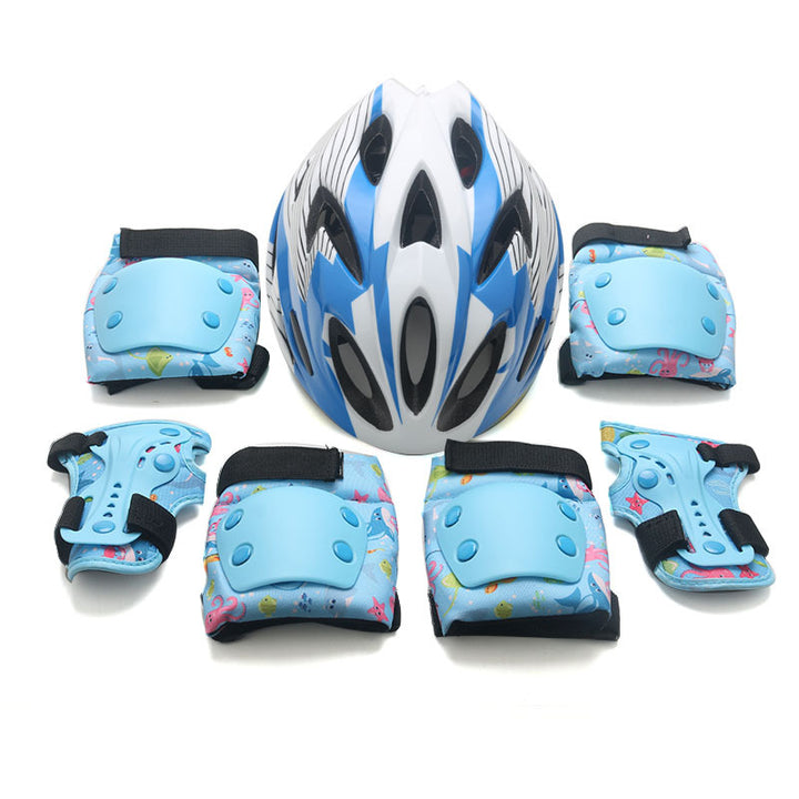 Children's Protective Helmet and Gear Set Bowlift