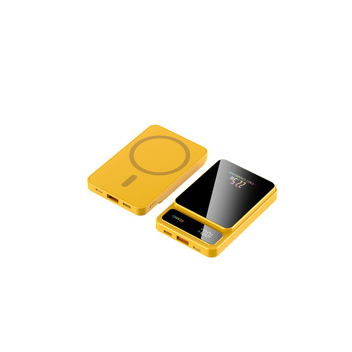 Power bank with wireless charging technology and LCD display Bowlift