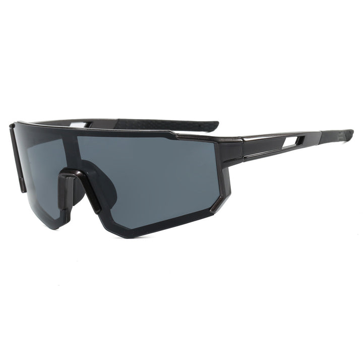 Women's sporty sunglasses in a futuristic design with a wide field of view Bowlift