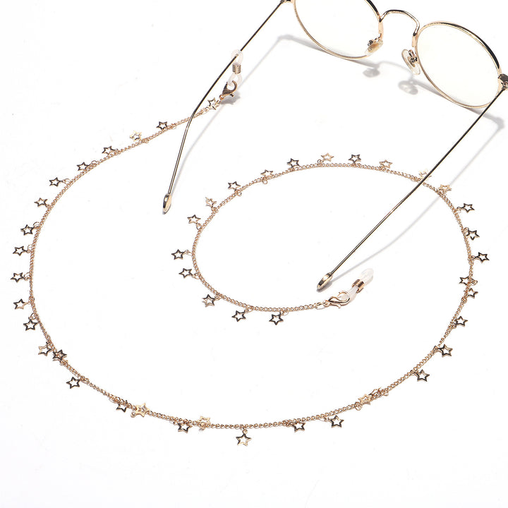 Star-Accented Eyewear Chain Bowlift