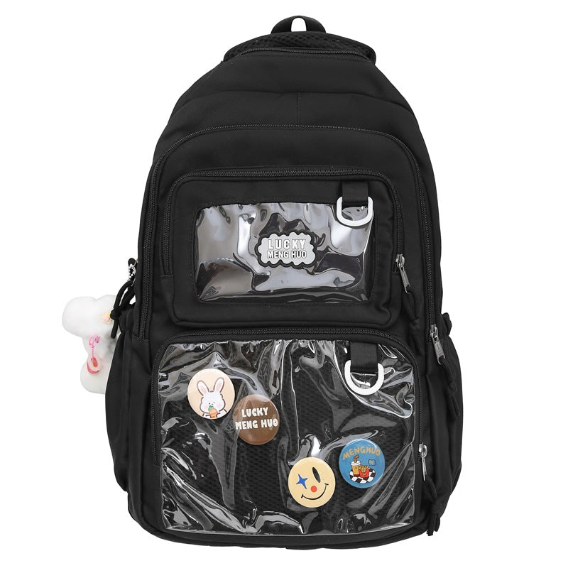 Multi-Compartment Travel School Backpack Bowlift