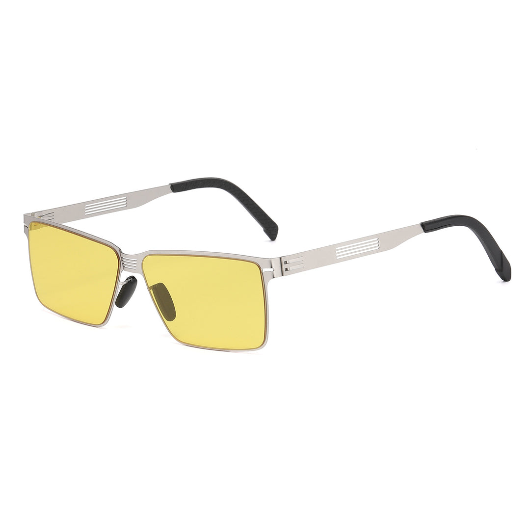 Sleek Rectangle Frame Sunglasses