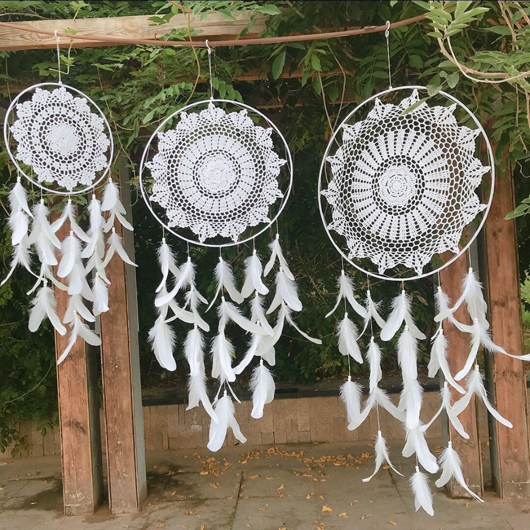 Bohemian-Inspired Handcrafted Dreamcatcher Bowlift