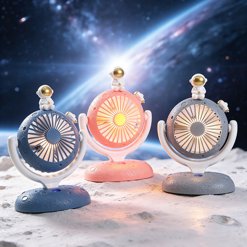 Women USB desk fan with astronaut design Bowlift