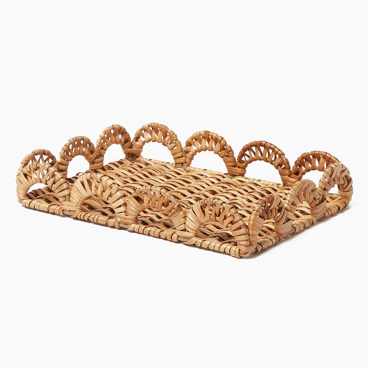 Elegant decoration basket with curved edge Bowlift