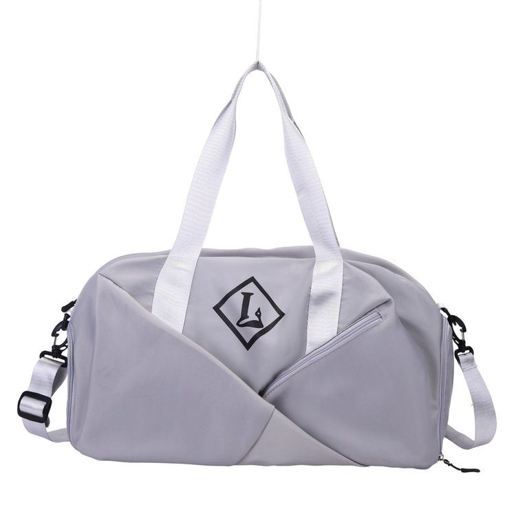 Sporty travel bag with side compartments Bowlift