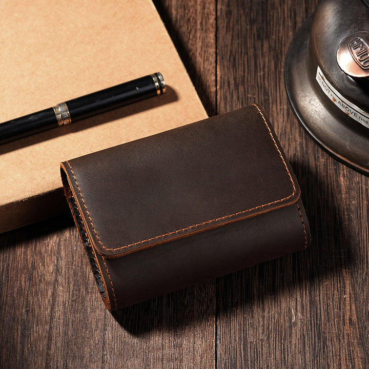 Classic Leather Compartment Wallet