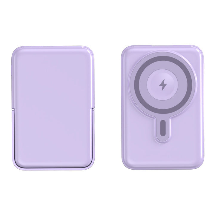 Magnetic power bank with innovative Qi charging function Bowlift