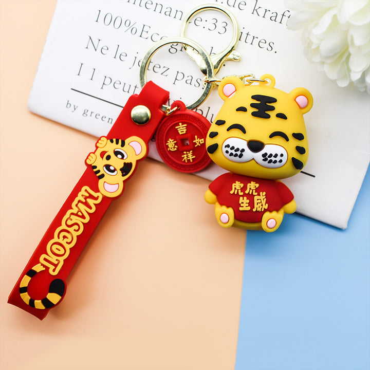 Unisex keychain with animal motif Bowlift