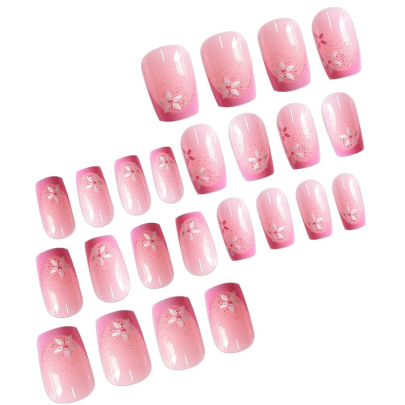 Floral Ombre Nail Wraps Bowlift