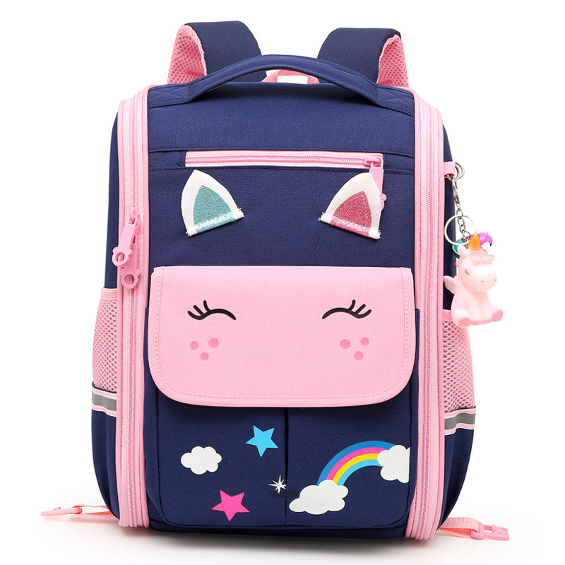 Rollable school backpack with cute animal design Bowlift
