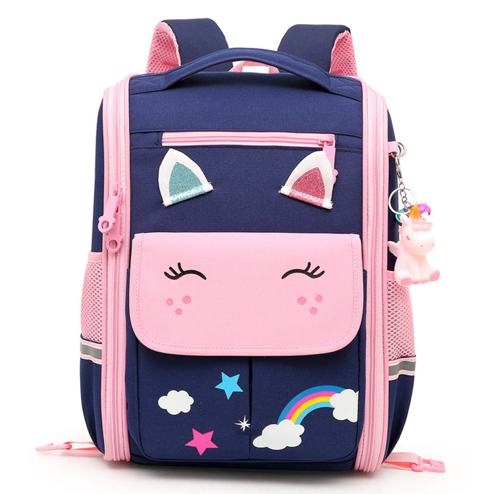 Rollable school backpack with cute animal design Bowlift