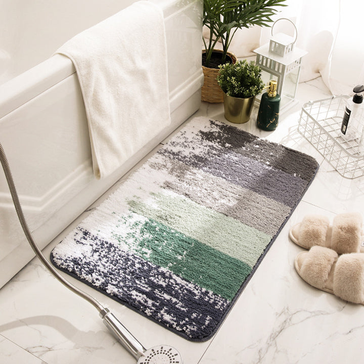Luxurious Plush Bath Mat Bowlift