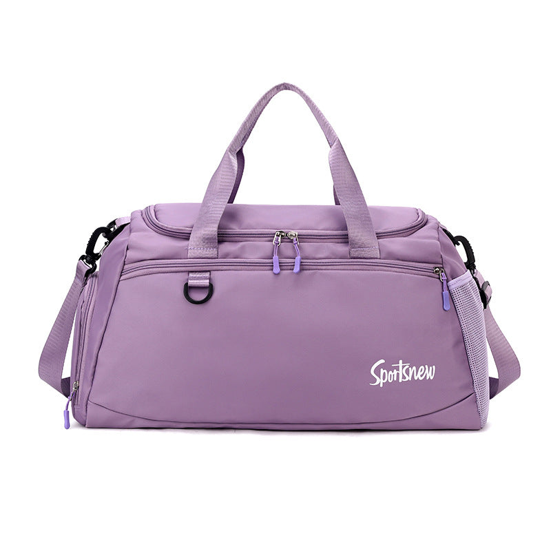 Sporty travel bag with multifunctional inner compartment Bowlift
