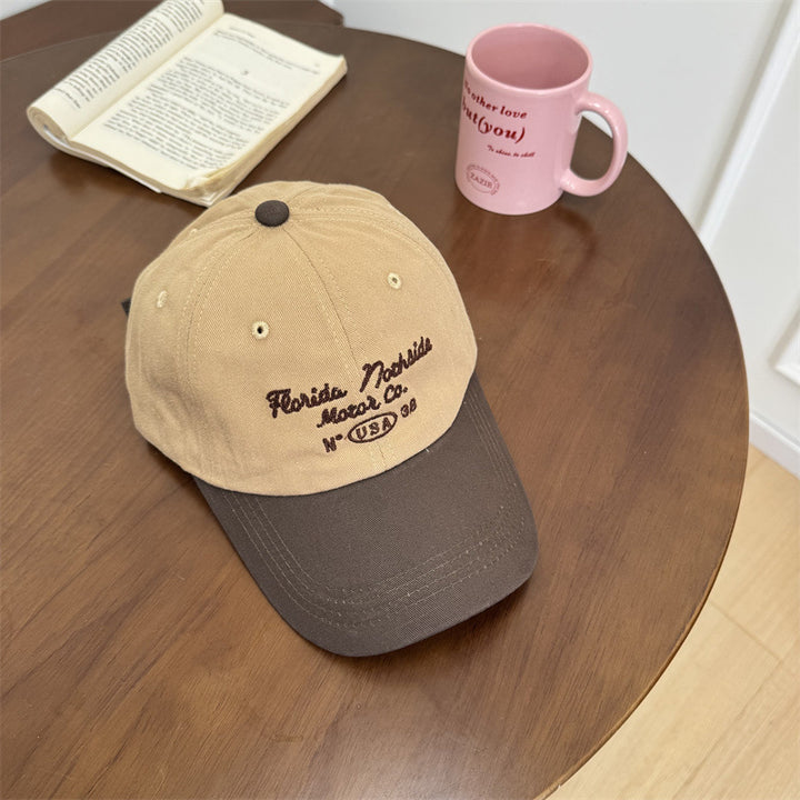 Unisex Casual Embroidered Baseball Cap Bowlift