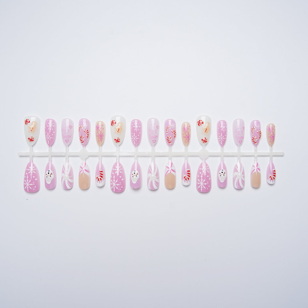 Festive Nail Templates Bowlift