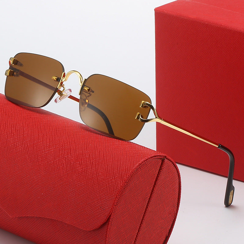 Ladies designer sunglasses with elegant metal frame and polarized lenses Bowlift